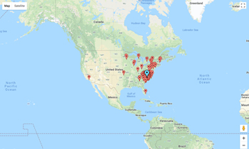 Customer Locations for Pine Needles or Mid-Pines Golf Courses | Ross Resorts