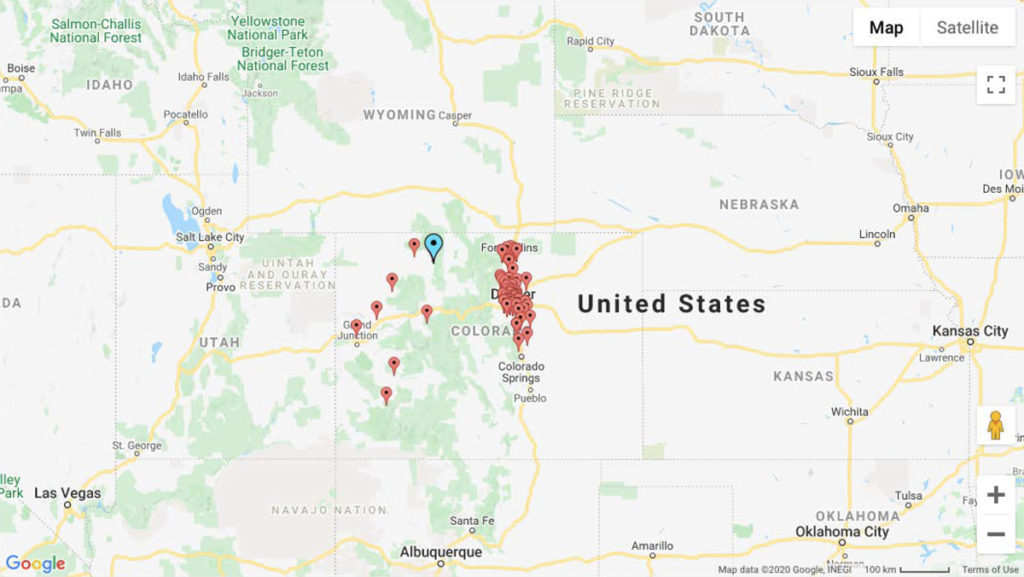 Rollingstone Ranch Customer Locations
